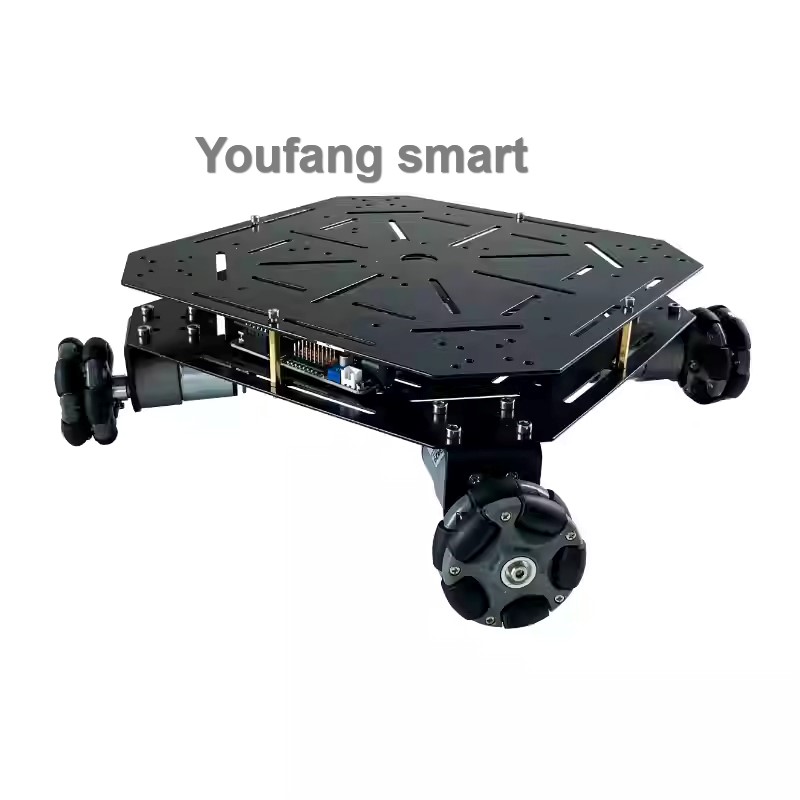 Ros Robot - Podwozie robota z kołami wielokierunkowymi 4WD,