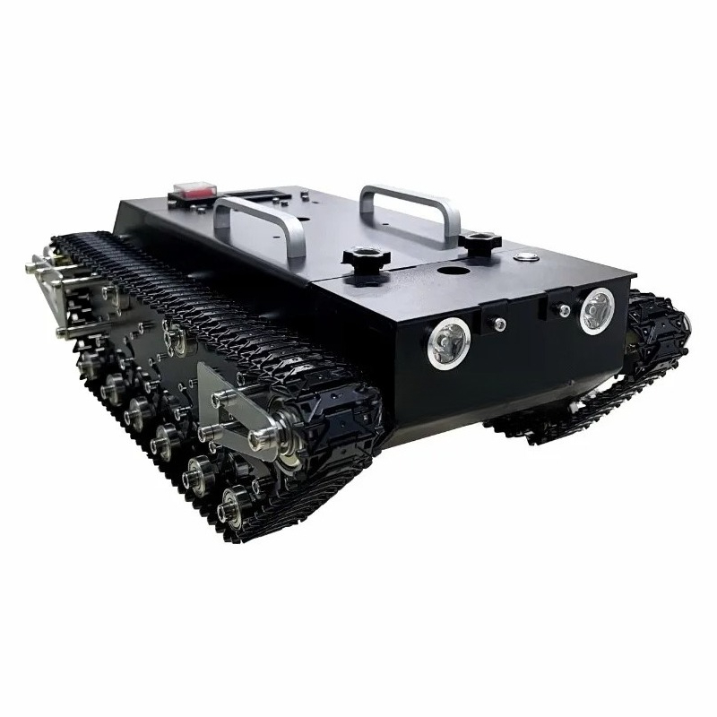 Tracked Robot Chassis - Podwozie czołgu RC z metalowymi gąsienicami,