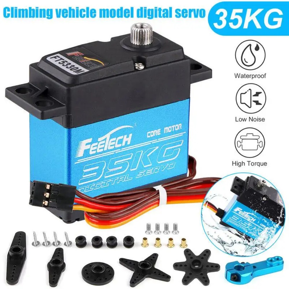 Robot Arm Metal - FEETECH FT5330M 35KG Serwo Cyfrowe 180°