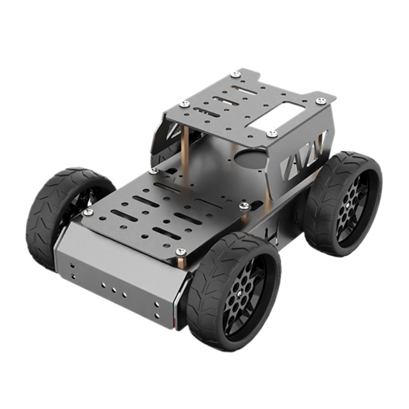 Tracked Robot Chassis - Czterokołowy wózek elektryczny z aluminiową ramą