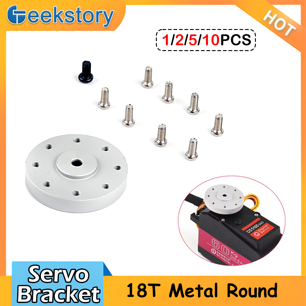 Servo Bracket - Metalowy wspornik serwa standardowy okrągły 18T
