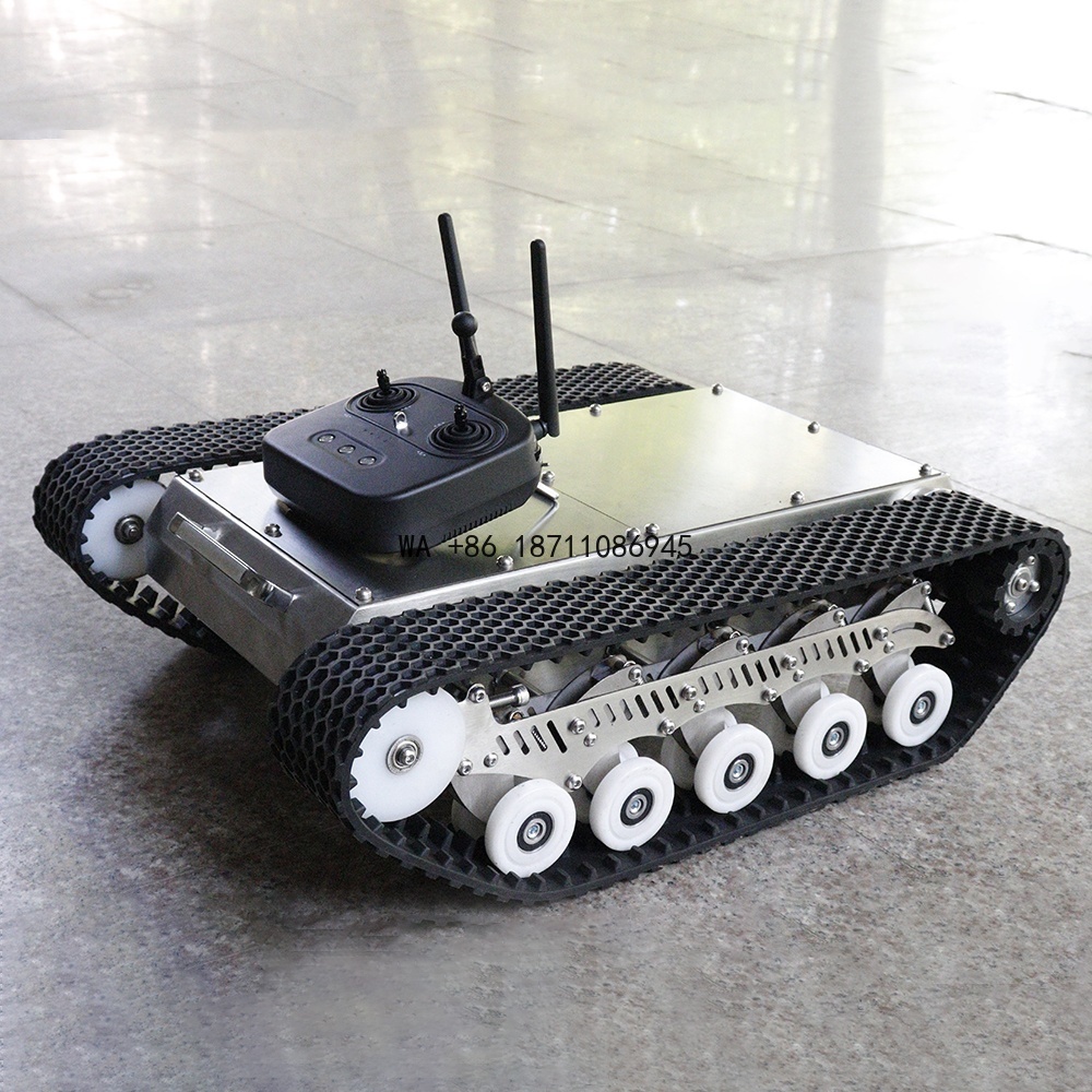 Tracked Robot Chassis - Platforma podwozia robota z gąsienicami gumowymi