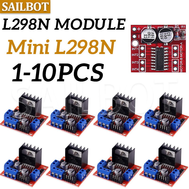L298N Module - 1/5/10PCS L298N Sterownik silnika DC MX1508