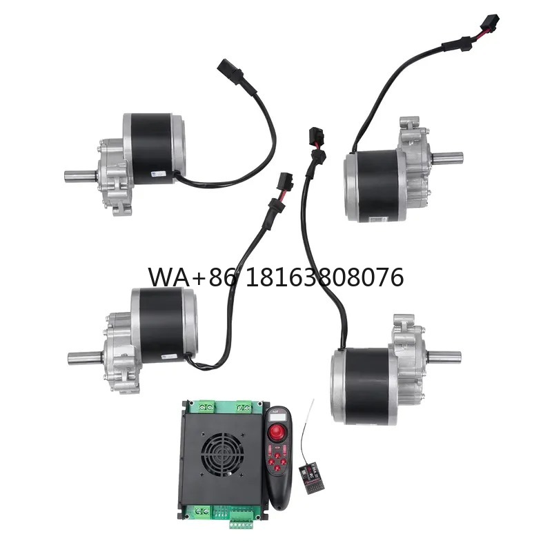Robot Kit - Zestaw silnika z przekładnią szczotkową 4WD,