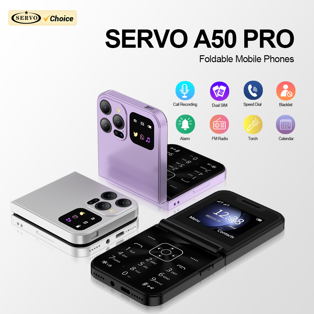 Servo Pan Tilt - SERVO A50 PRO Flip Telefon komórkowy