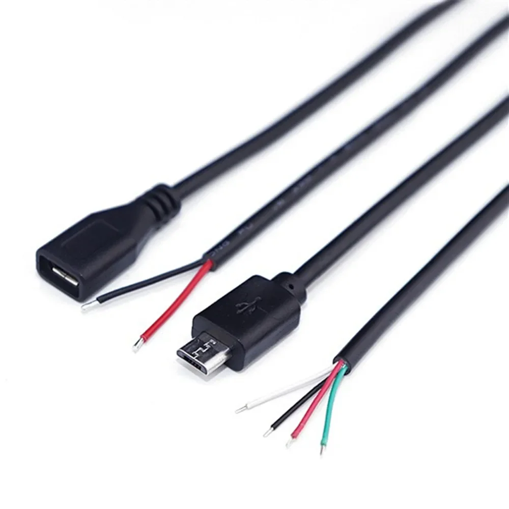 Line Follower Robot - Przedłużacz Micro USB 2.0 żeński męski