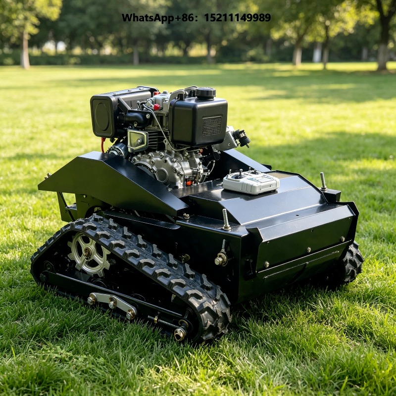 Robot Track - Kosiarka robotyczna gąsienicowa z silnikiem 4-suwowym,