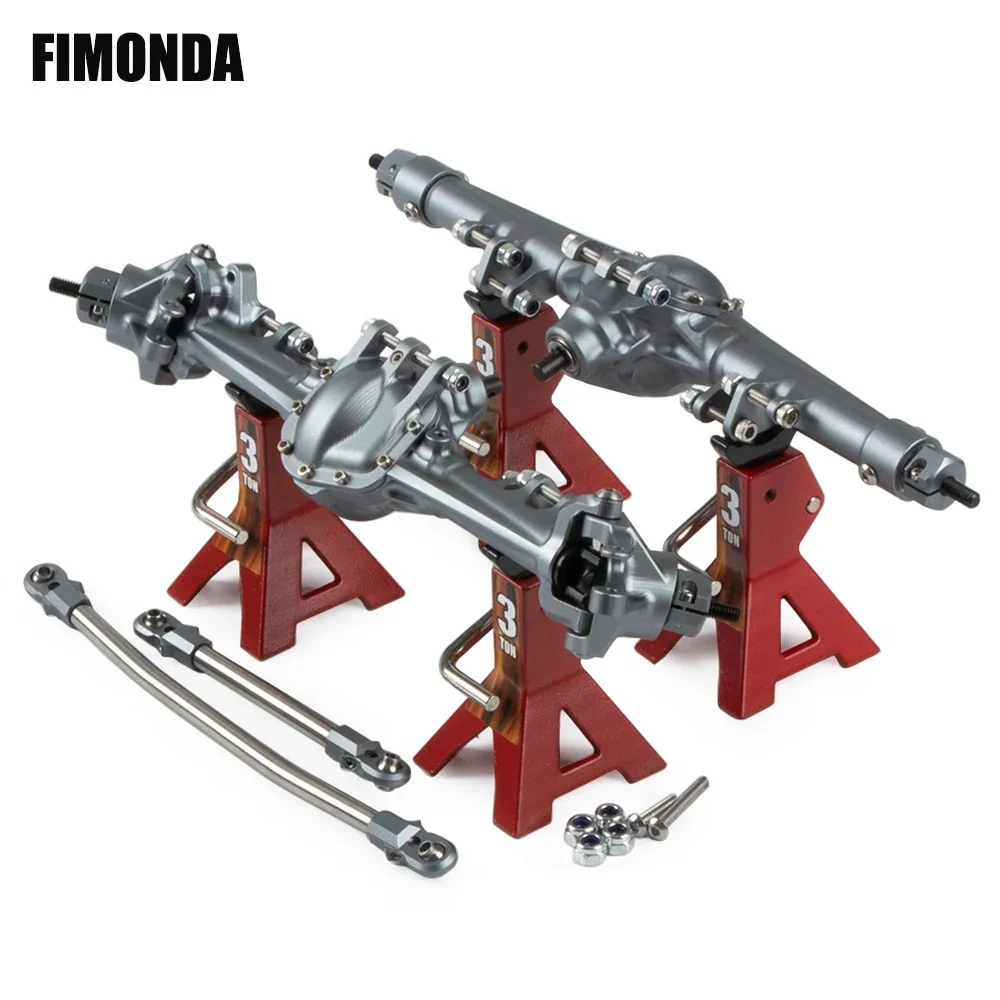 Servo Bracket - Zintegrowana aluminiowa przednia tylna oś CNC