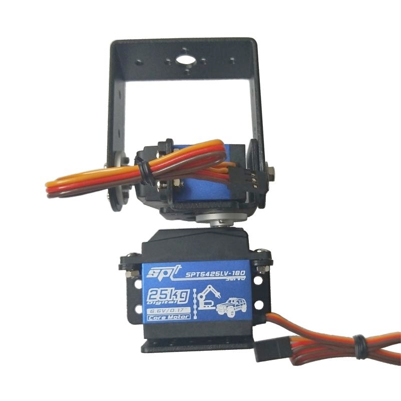 Servo Pan Tilt - 2 dot. Zrobotyzowane uchwyty do uchwytów