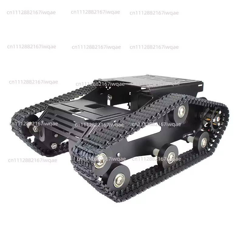 Tracked Robot Chassis - Inteligentny Zestaw DIY Podwozia Czołgu Robota