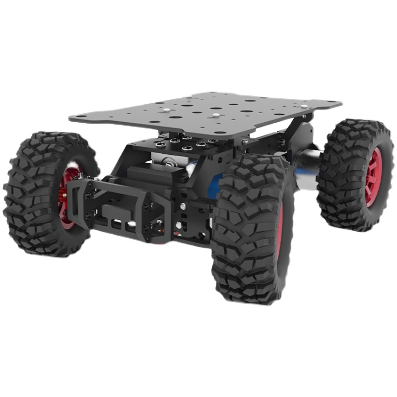 Tracked Robot Chassis - Podwozie Ackerman/samochód inteligentny/przekładnia kierownicza/robot/może być wyposażony