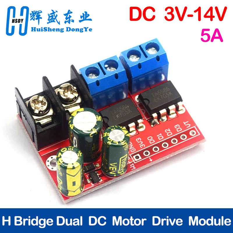 L298N Module - H Bridge pilot 5A 3V-14V podwójny