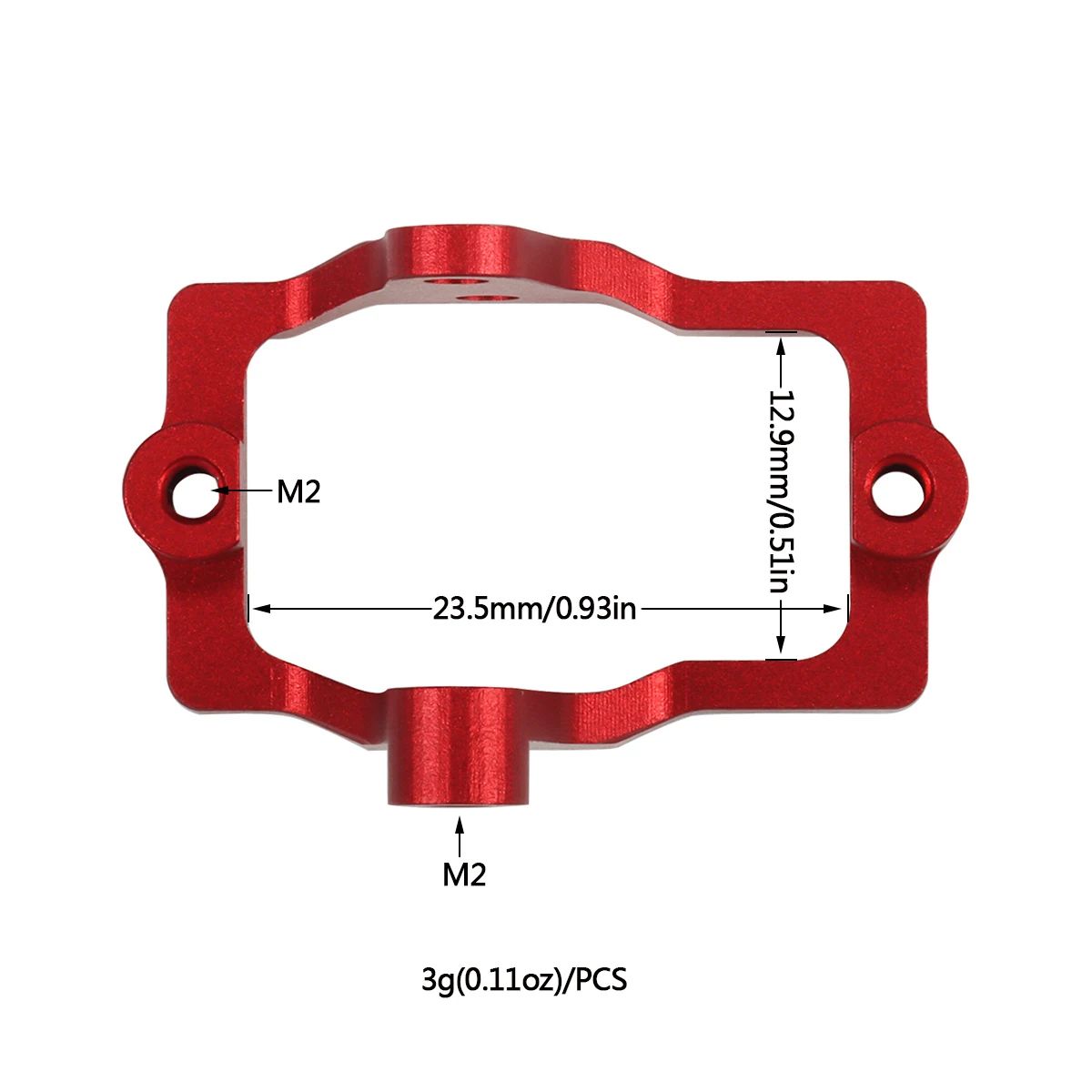 Aluminiowy uchwyt serwo CNC TR – Servo Bracket recenzja i cena