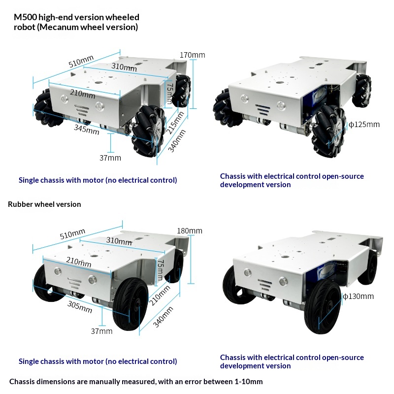 Wysokiej klasy robot na kółkac – Tracked Robot Chassis recenzja i cena