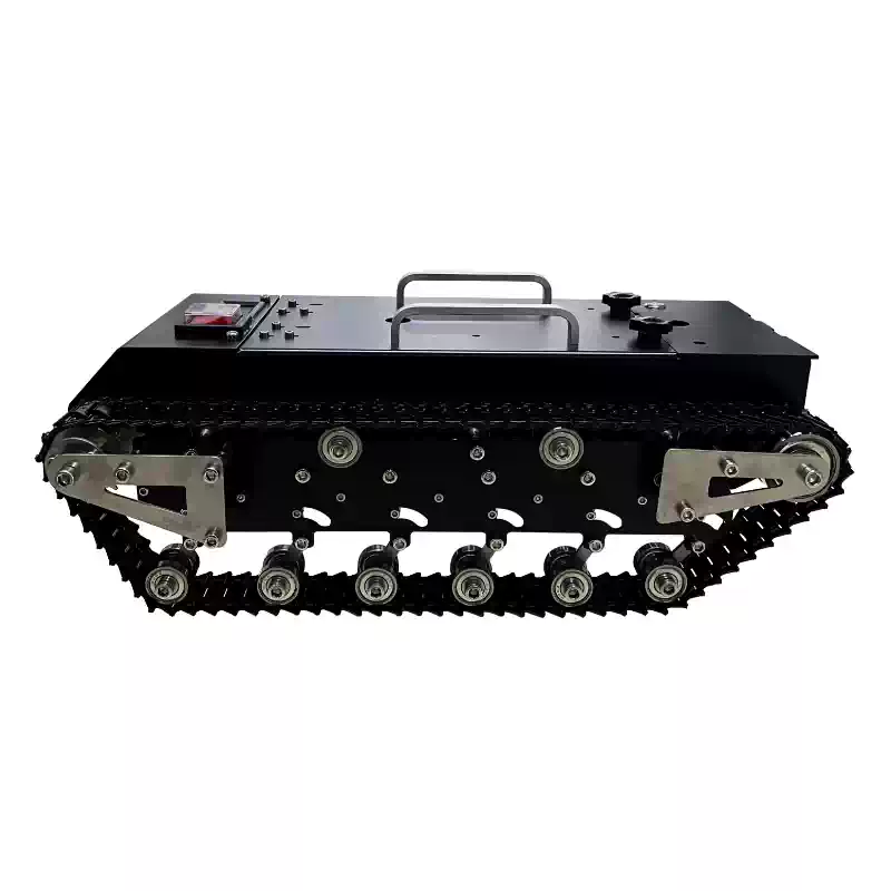 Podwozie czołgu RC z metalowym – Tracked Robot Chassis recenzja i cena