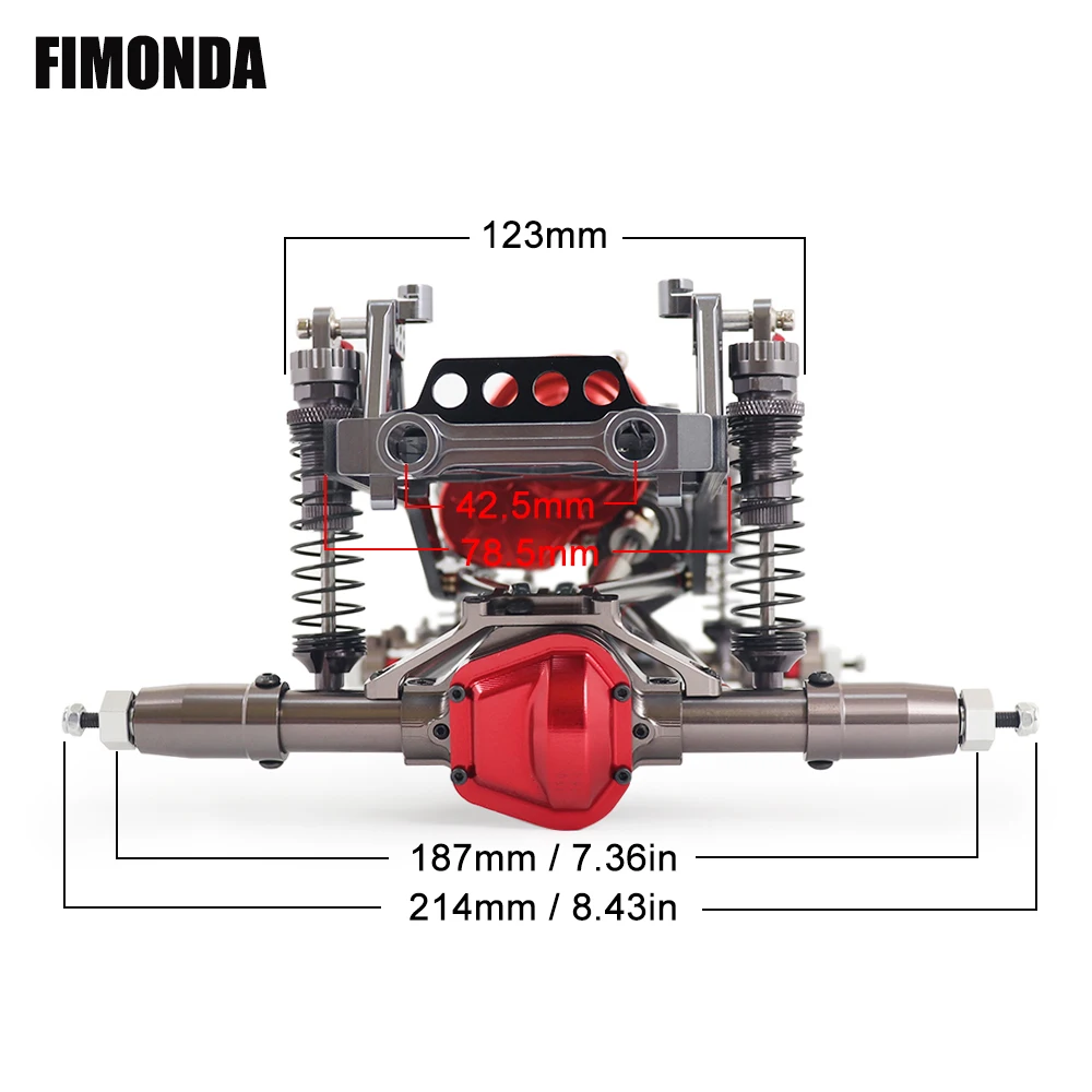 FIMONDA 1/10 gąsienica RC meta – Robot Car Kit recenzja i cena