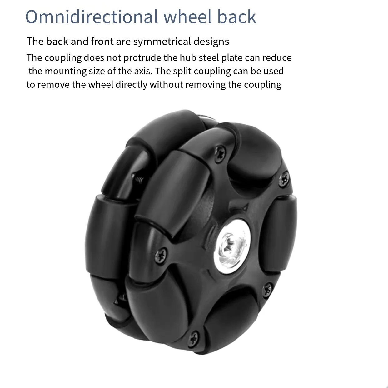 Metalowe koło Omni, inteligent – Robot Wheel recenzja i cena