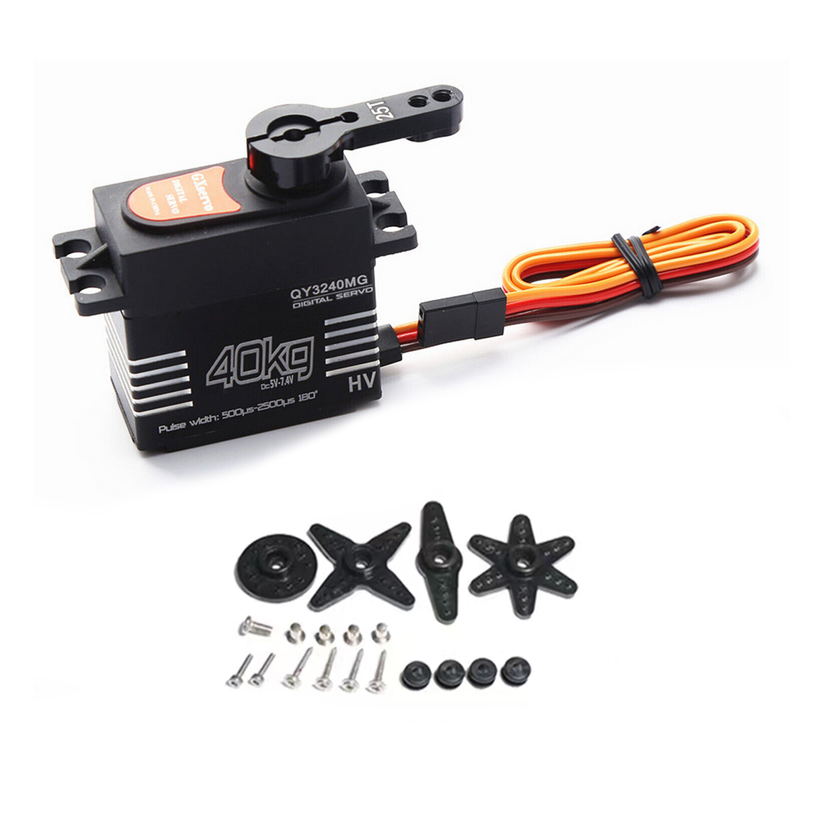 Serwomechanizm cyfrowy 40KG, w – Servo Kit recenzja i cena