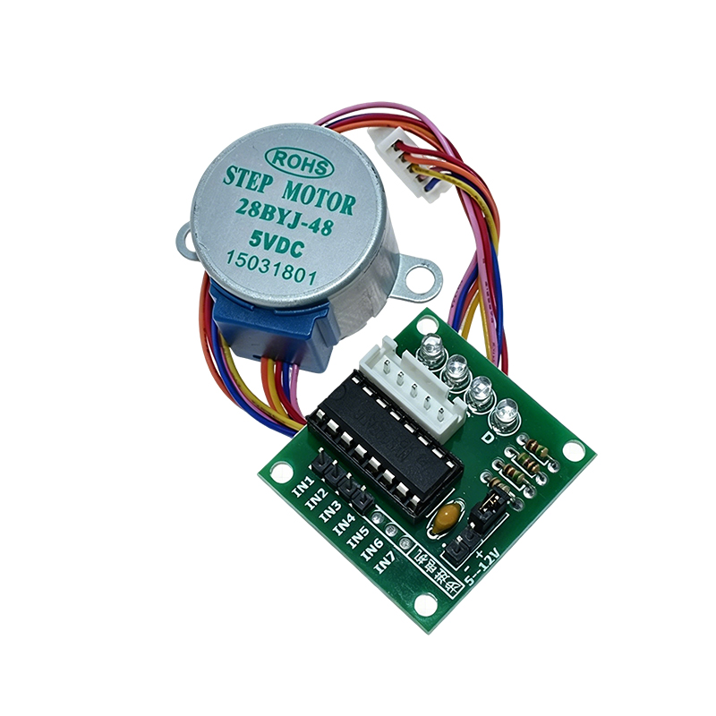 1 zestaw 28BYJ-48 5V 4-fazowy  – Uln2003 Driver recenzja i cena