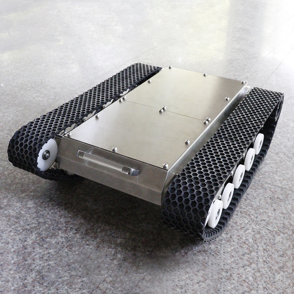 Platforma podwozia robota z gą – Tracked Robot Chassis recenzja i cena