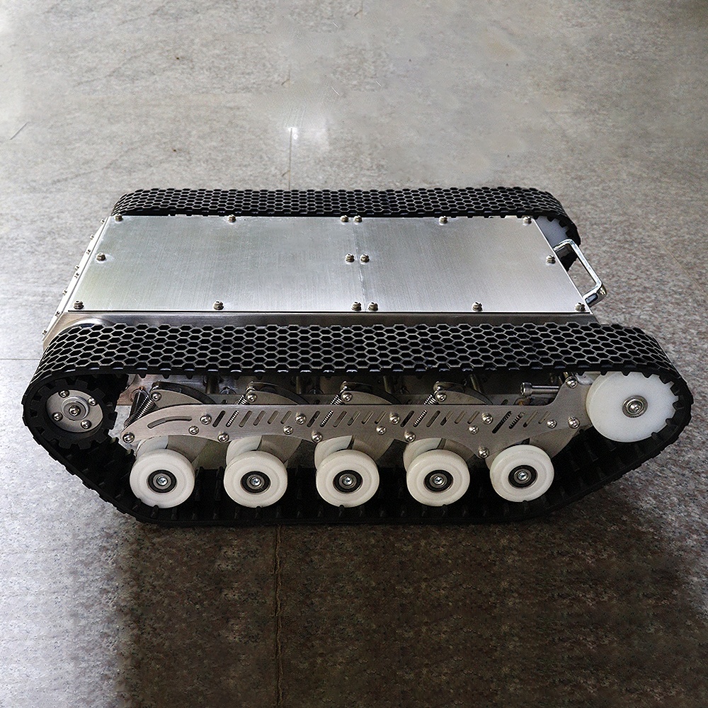 Platforma podwozia robota z gą – Tracked Robot Chassis recenzja i cena