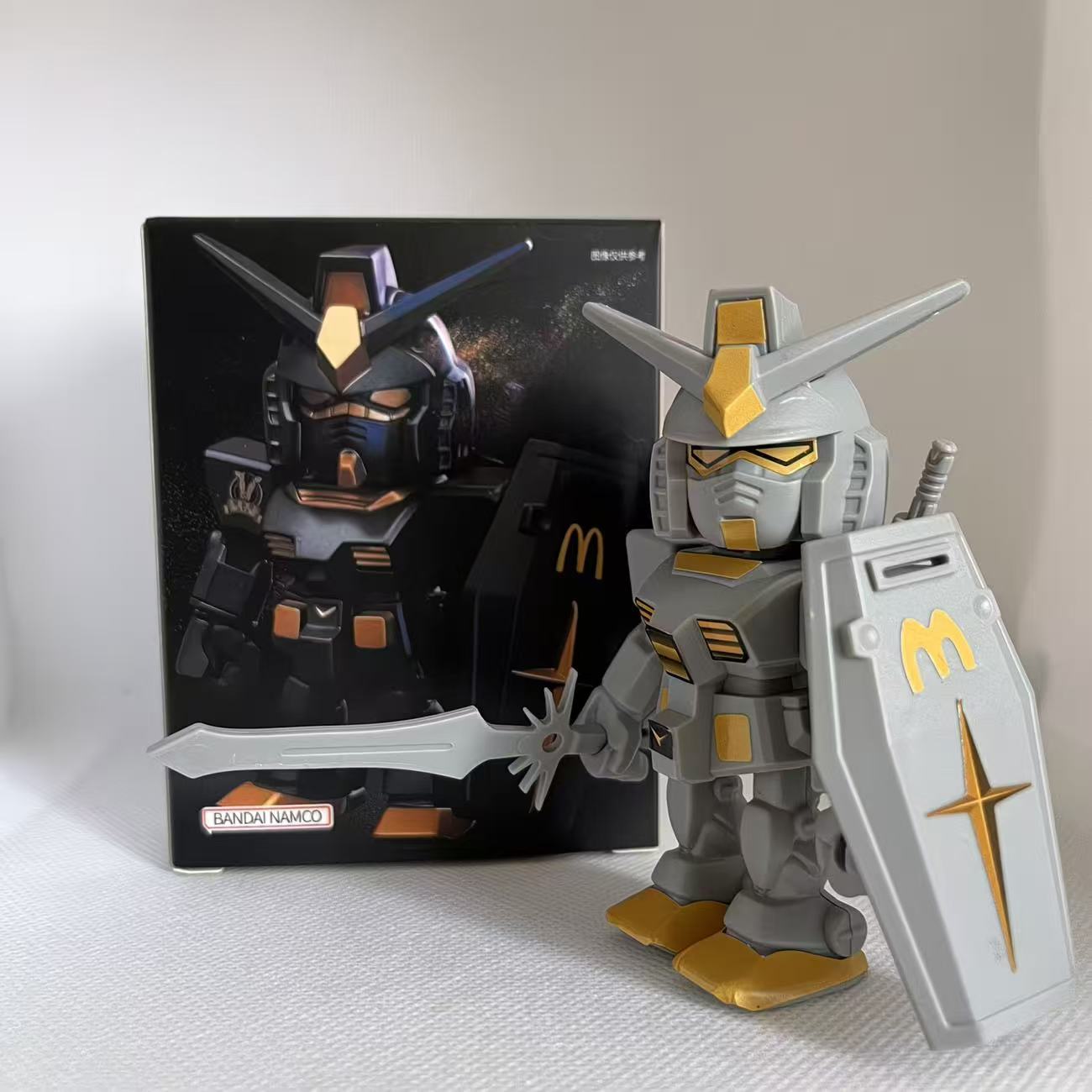 Figurka Gundam McDonald's QMSV – Robot Car Kit recenzja i cena