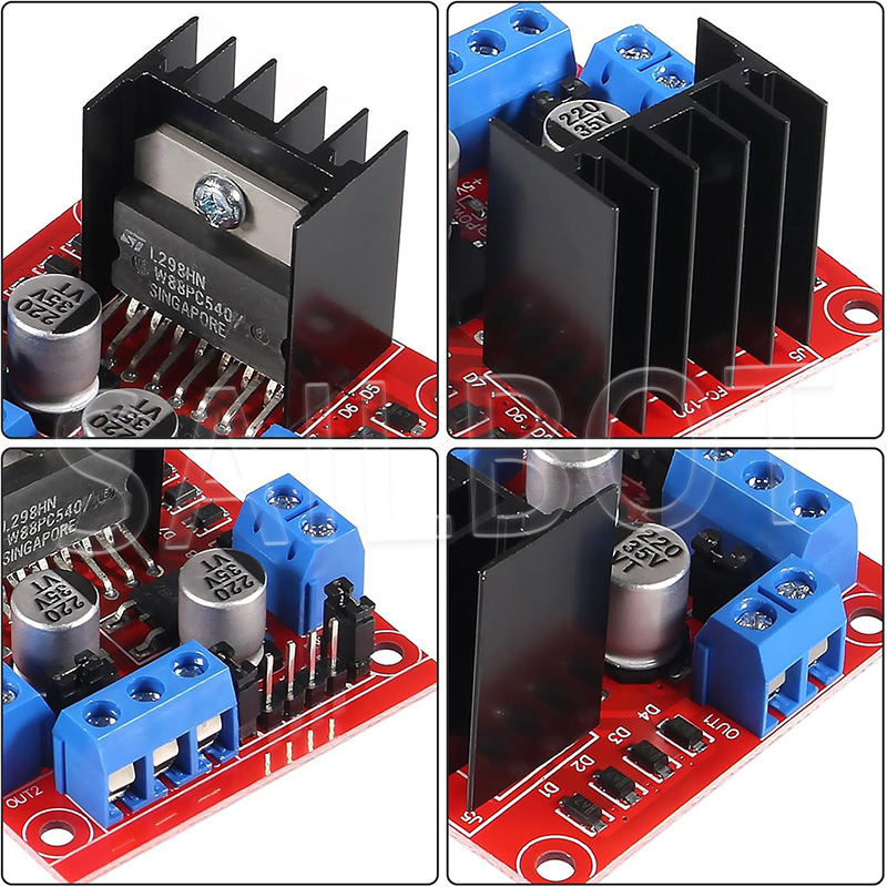 1/5/10PCS L298N Sterownik siln – L298N Module recenzja i cena