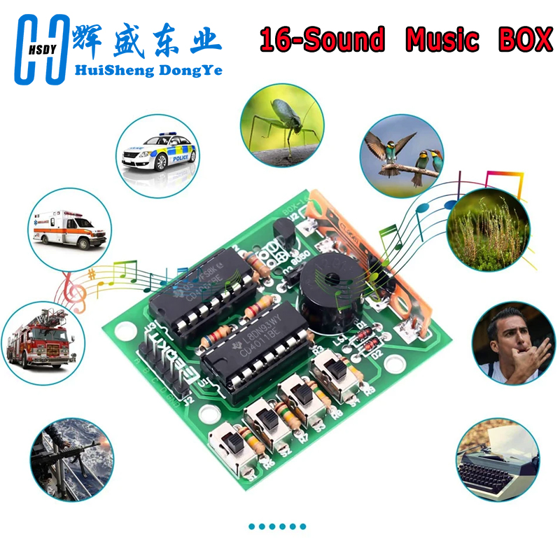 16 Music Sound Box BOX-16 Boar – Line Follower Robot recenzja i cena