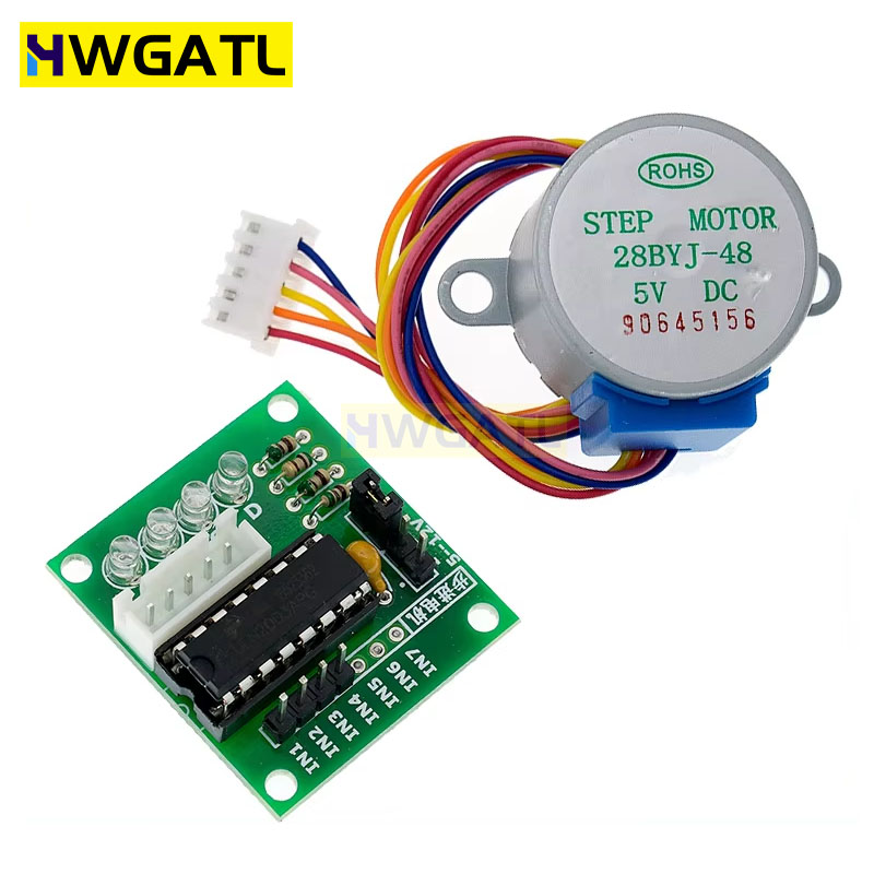 HWGATL 5V 4-fazowy 28BYJ-48 DC – Uln2003 Driver recenzja i cena