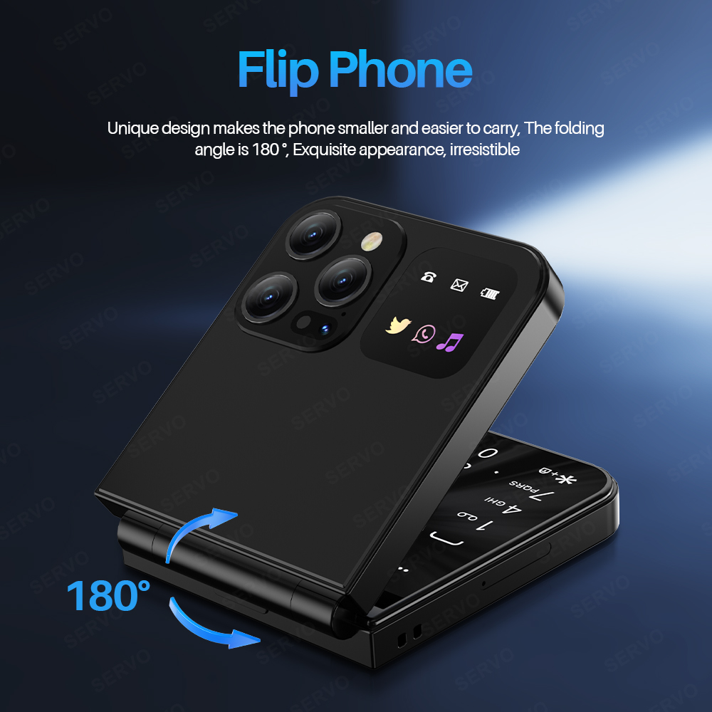 SERVO A50 PRO Flip Telefon kom – Servo Pan Tilt recenzja i cena