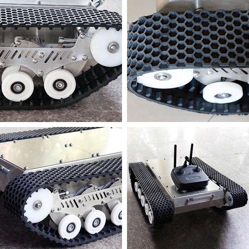 Platforma podwozia robota gąsi – Tracked Robot Chassis recenzja i cena