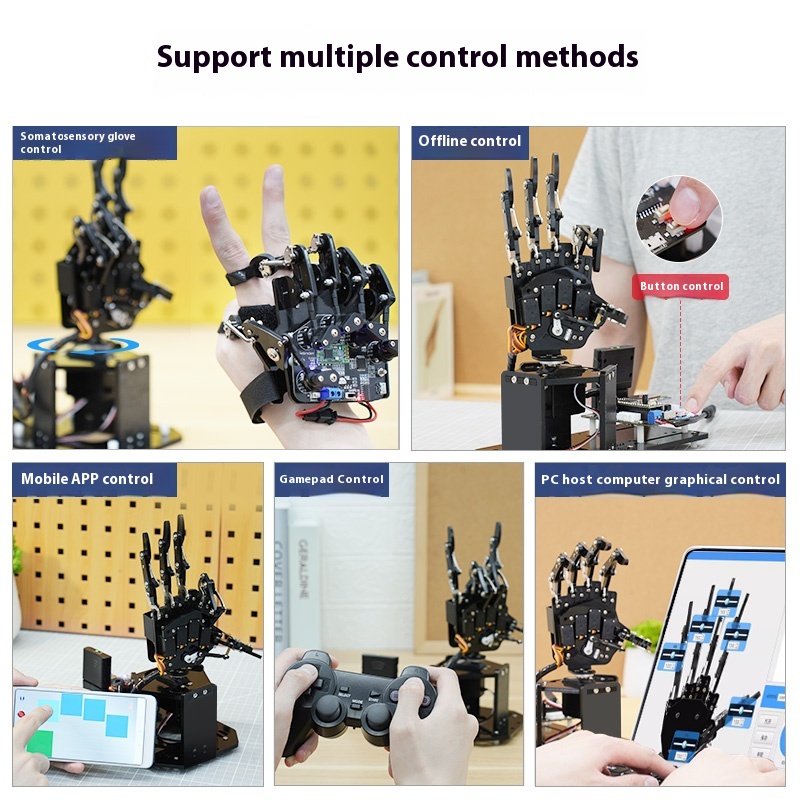 Bioniczna robotyczna dłonie UH – Robot Arm Metal recenzja i cena