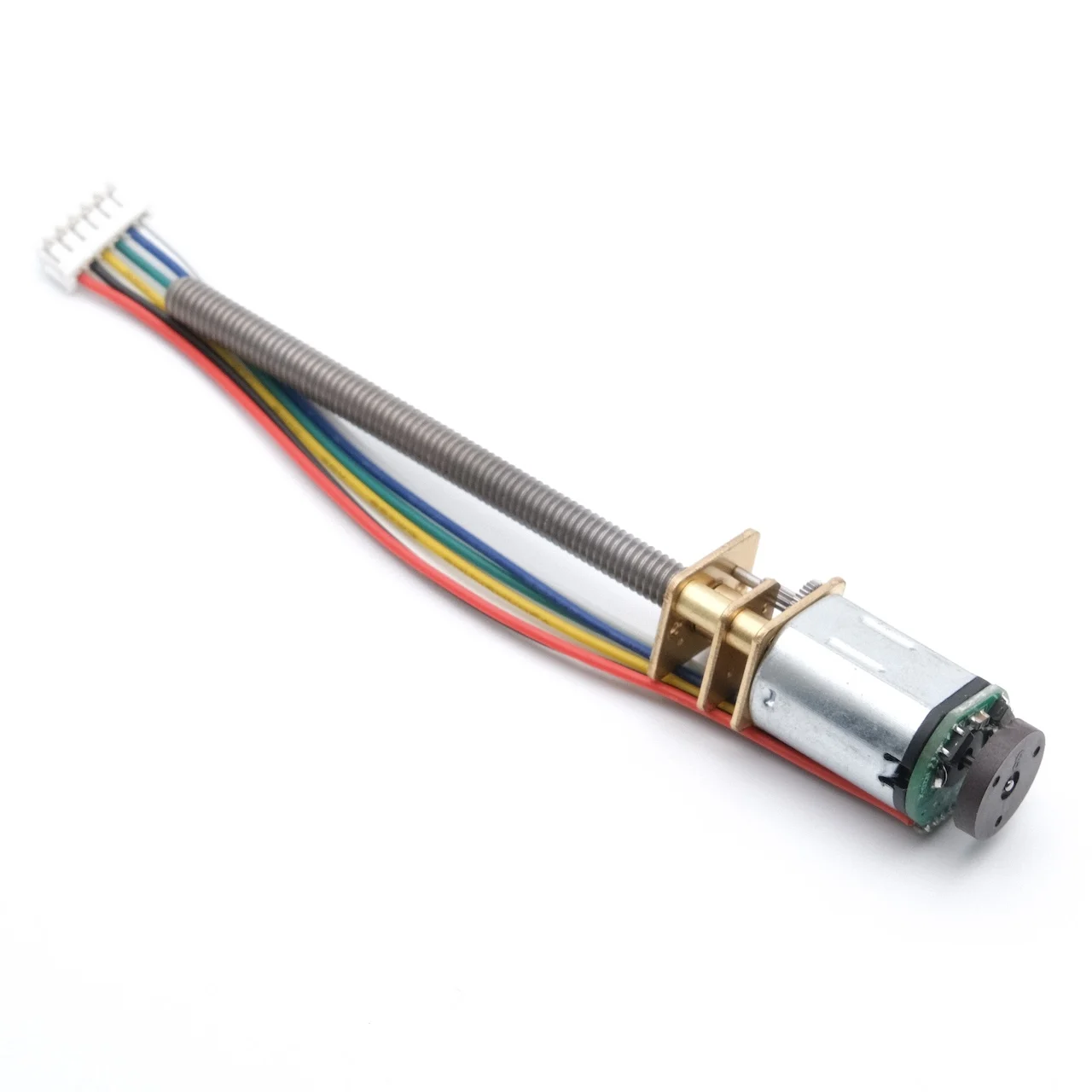 Silnik DC z enkoderem i gwinto – Geared Motor recenzja i cena