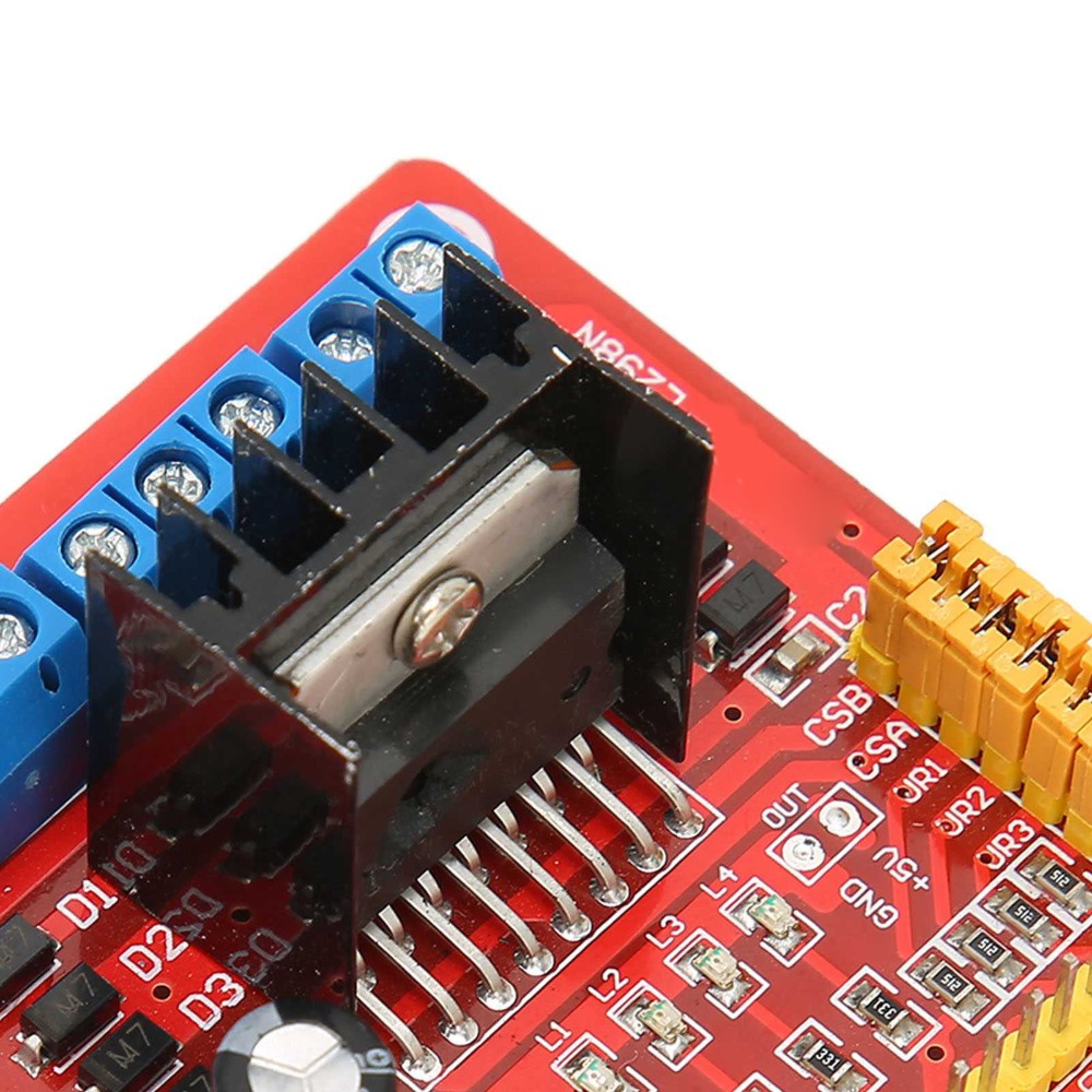 Moduł sterownika silnika kroko – L298N Module recenzja i cena