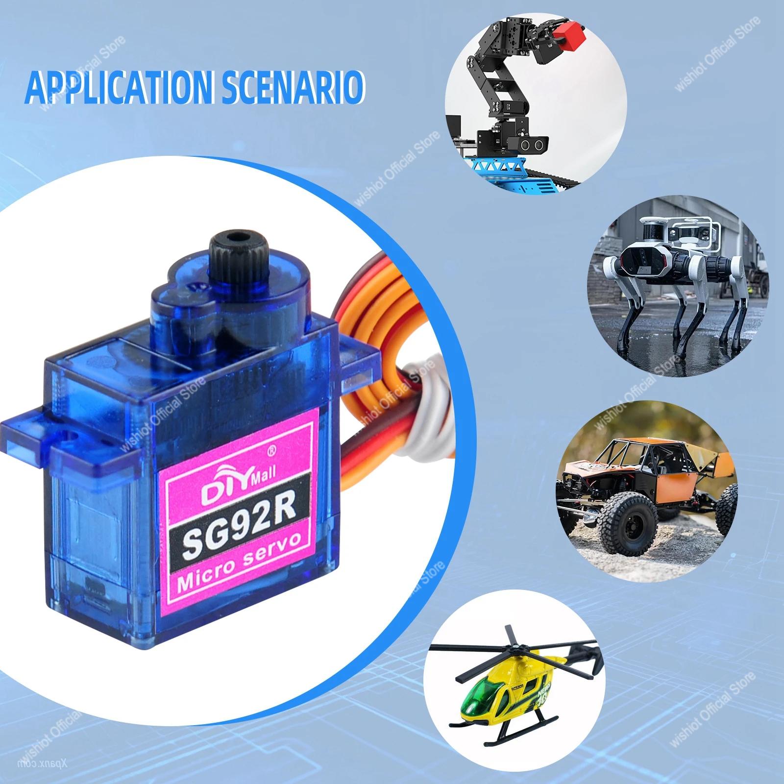 SG92R mikro serwomotor 4.8-6V  – Servo Pan Tilt recenzja i cena