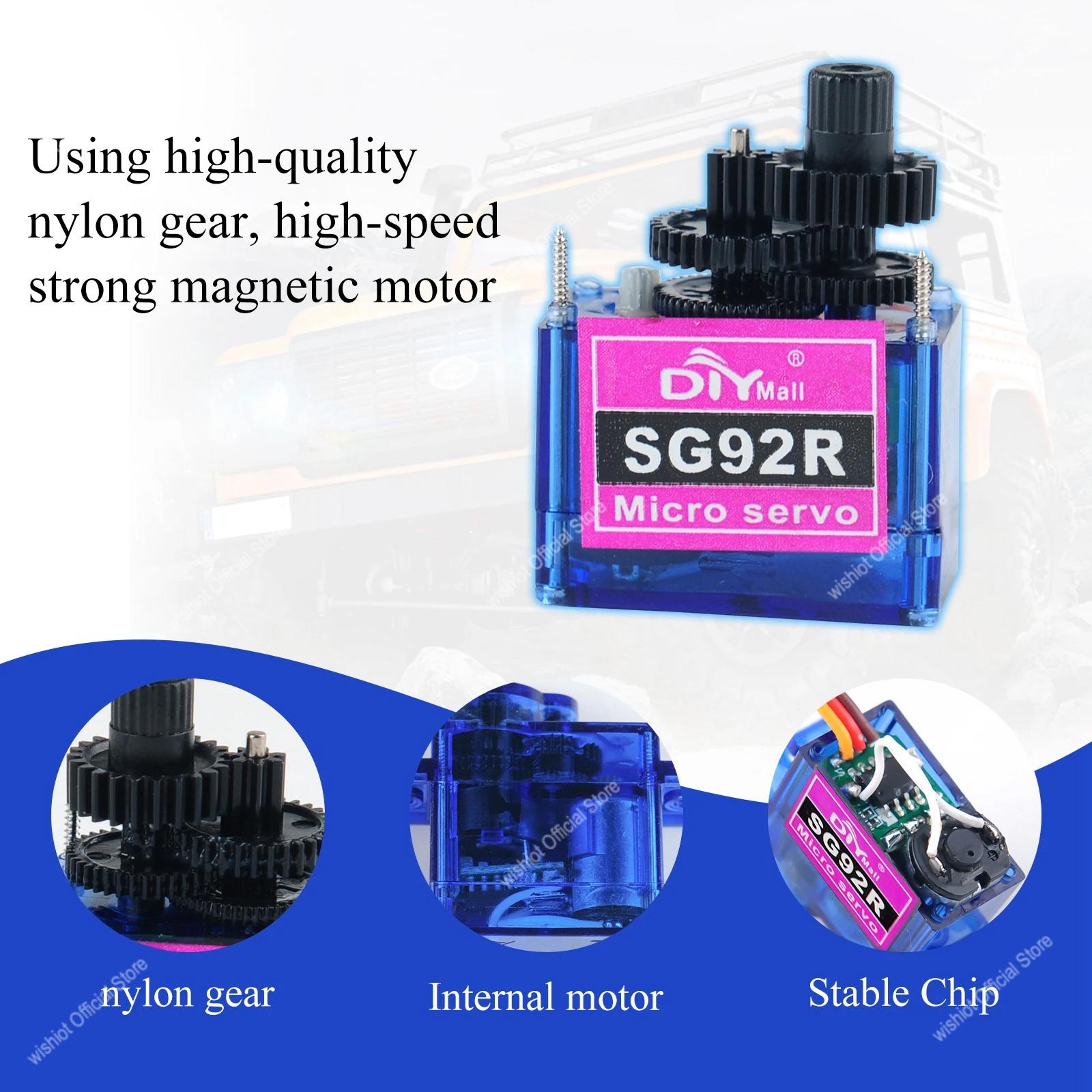 SG92R mikro serwomotor 4.8-6V  – Servo Pan Tilt recenzja i cena