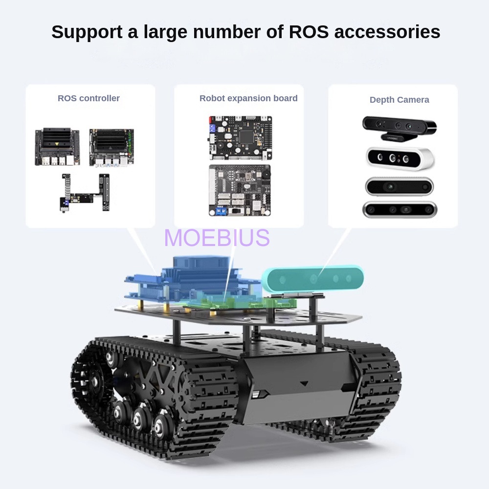 10KG ładunek metalowe podwozie – Tracked Robot Chassis recenzja i cena