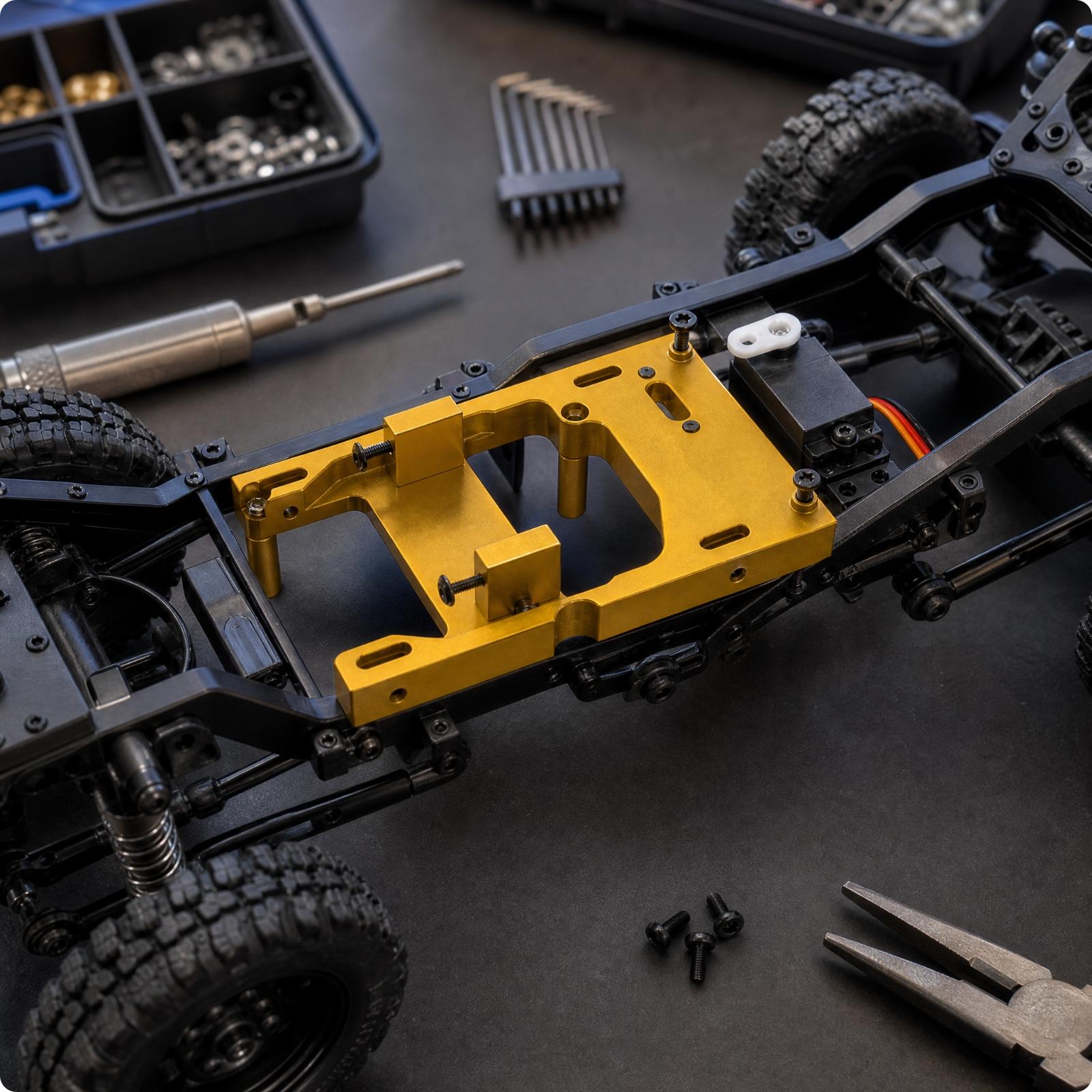 Metalowy uchwyt serwa do samoc – Servo Bracket recenzja i cena
